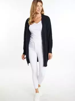 Длинный кардиган Usha, черный