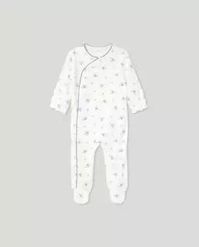 Длинный комбинезон для девочек Cotton Juice, синий