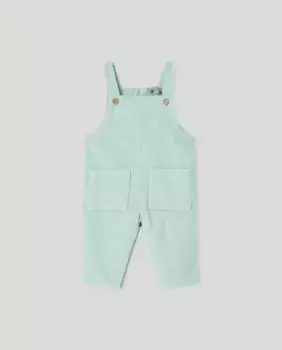 Длинный комбинезон из микровельвета с передним карманным воротником для мальчика Coconut El Corte Ingls, цвет Jabn