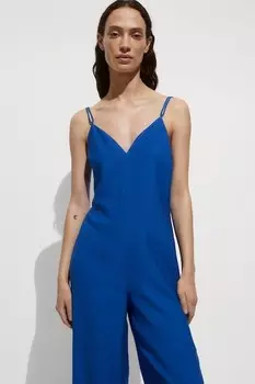 Длинный комбинезон Pinkie со шпицем Mango, синий