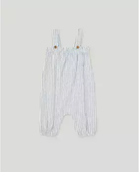 Длинный комбинезон с принтом для малышки Baby El Corte Ingls, белый