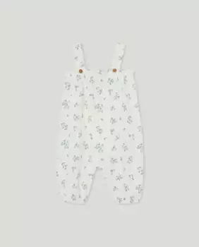 Длинный комбинезон с принтом для малышки Baby El Corte Ingls, синий