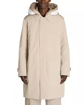 Длинный парка Miroir Moncler, коричневый/бежевый