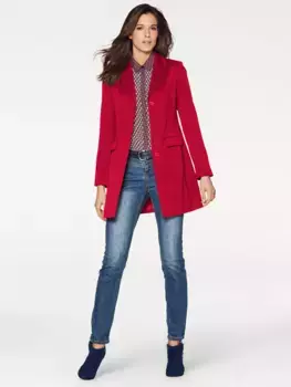 Длинный пиджак ASHLEY BROOKE by Heine "Длинный пиджак", красный