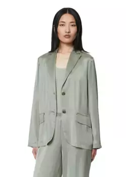 Длинный пиджак Marc O'Polo, изготовленный из LENZING ECOVERO, зеленый