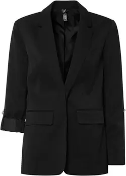 Длинный пиджак Rainbow, черный