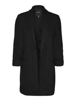 Длинный пиджак Vero Moda "VMRICA 7/8 LONG BLAZER TLR ENT", черный