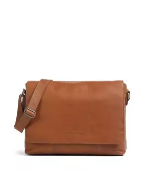 Длинный портфель из коровьего воска, 15 дюймов, из воловьей кожи The Chesterfield Brand, коричневый