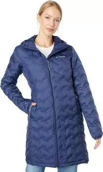 Длинный пуховик Delta Ridge Columbia, цвет Nocturnal