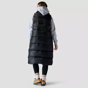 Длинный пуховый жилет-парка женский Backcountry, цвет Stretch Limo