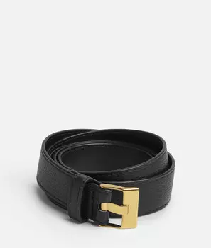 Длинный ремешок Bottega Veneta, черный