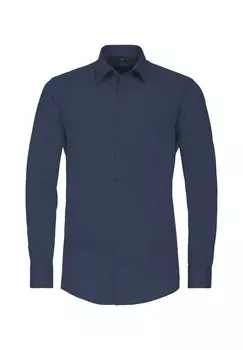 ДЛИННЫЙ РУКАВ РАЗНЫХ Comfort Fit Redmond, деловая рубашка синий