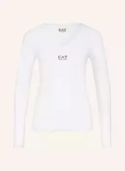 Длинный рукав Ea7 Emporio Armani, белый