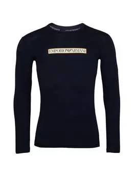 Длинный рукав Emporio Armani, синий