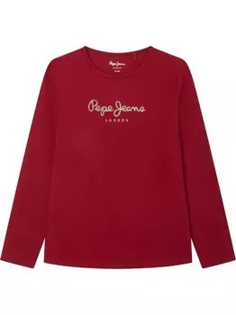 Длинный рукав Pepe Jeans, красный
