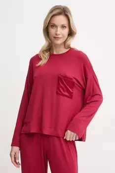 Длинный рукав пижамный United Colors Of Benetton, бордовый