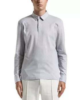 Длинный рукав Поло Peserico, серый