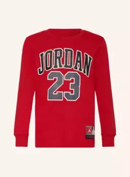 Длинный рукав практичный полет Jordan, красный