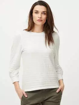 Длинный рукав Pulz Jeans, белый