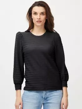 Длинный рукав Pulz Jeans, черный