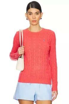 Длинный рукав свитера джулианна Polo Ralph Lauren, розовый