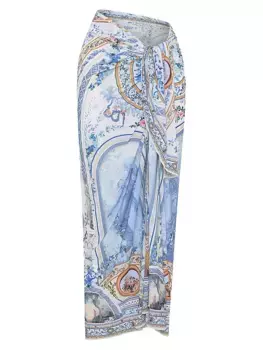 Длинный саронг с принтом Camilla, цвет season of the siren