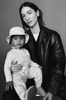 Длинный саржевый комбинезон с сердечком ZARA, экрю