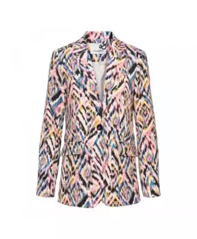 Длинный стеганый пиджак &Co Woman, мультиколор