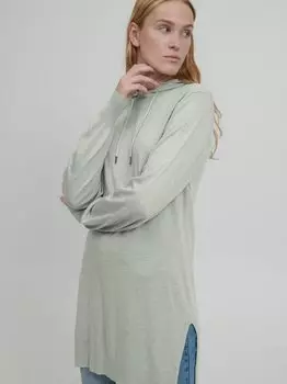 Длинный свитер B.Young, зеленый