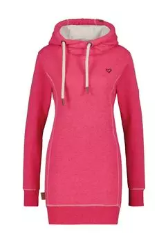 Длинный свитер с капюшоном ALIFE AND KICKIN, цвет Pink Fuchsia