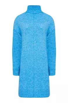 Длинный свитер с высоким воротником Sally Long Tall Sally, синий