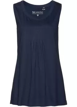 Длинный топ Bpc Selection, синий