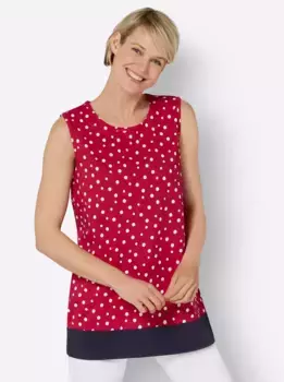 Длинный топ Classic Basics, белый