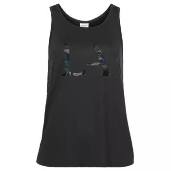 Длинный топ для женщин LASCANA ACTIVE, черный