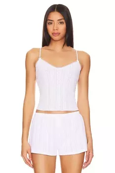 Длинный топ-комбинезон Cou Cou Intimates, белый