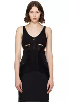 Длинный топ-майка Hollywood Tanja Rick Owens, черный