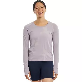 Длинный топ с рукавами Altitude Oiselle, лавандовый