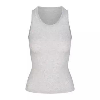 Длинный топ SKIMS Boyfriend, цвет Light Heather Grey