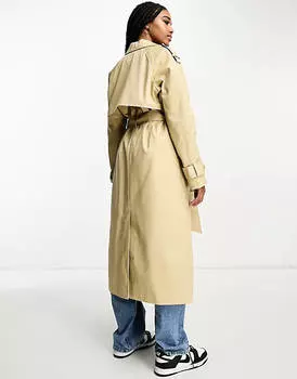Длинный тренч ASOS DESIGN Tall
