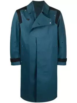 Длинный тренч с логотипом A-COLD-WALL*, синий