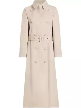 Длинный тренчкот Dolce & Gabbana, нейтральный