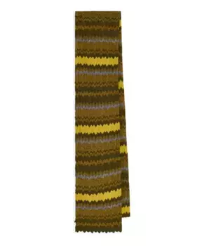 Длинный волнистый шарф Maliparmi, мультиколор