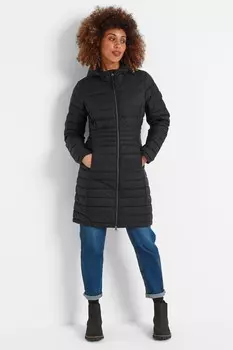 Длинный женский пуховик Nanton Tog 24, черный