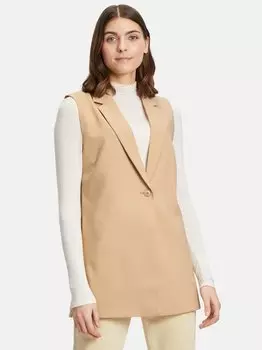 Длинный жилет Betty Barclay, бежевый