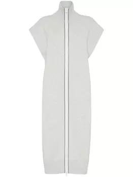 Длинный жилет Brunello Cucinelli, белый