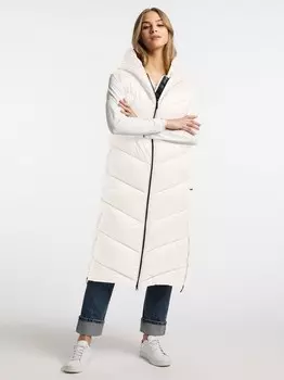 Длинный жилет Frieda & Freddies, бежевый