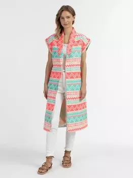 Длинный жилет Izia, розовый