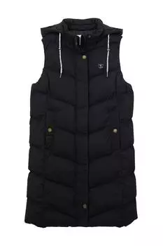 Длинный жилет Саванна Lighthouse Clothing, черный