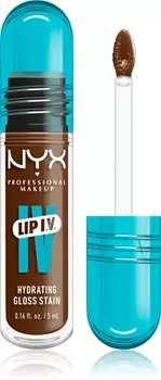 Длительный увлажняющий блеск для губ NYX Professional Makeup Lip IV, 04 - COCOA QUENCHI 5 ml