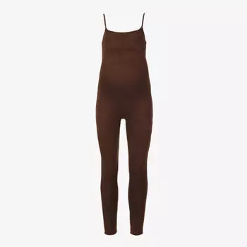Для беременных Комбинезон без рукавов из эластичного джерси The Kate Bumpsuit, цвет chocolate